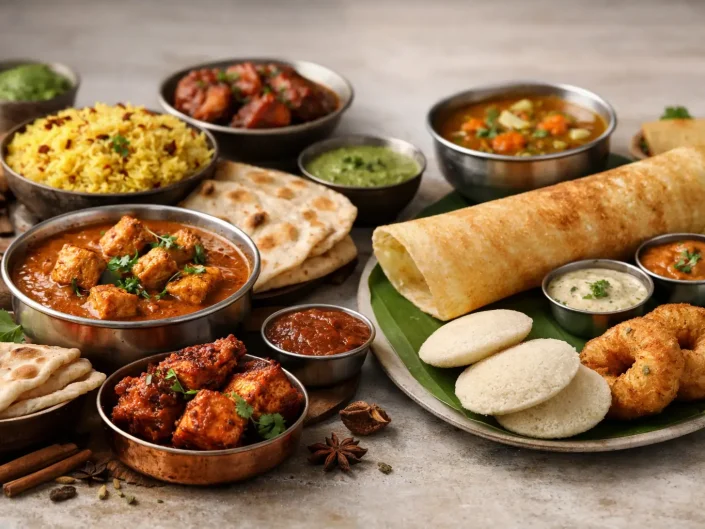 North and South Indian Dishes Explained