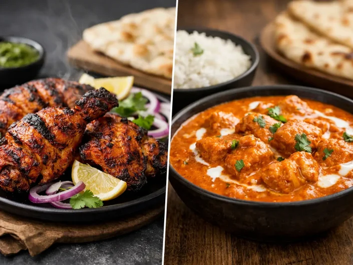 Tandoori Chicken vs Butter Chicken