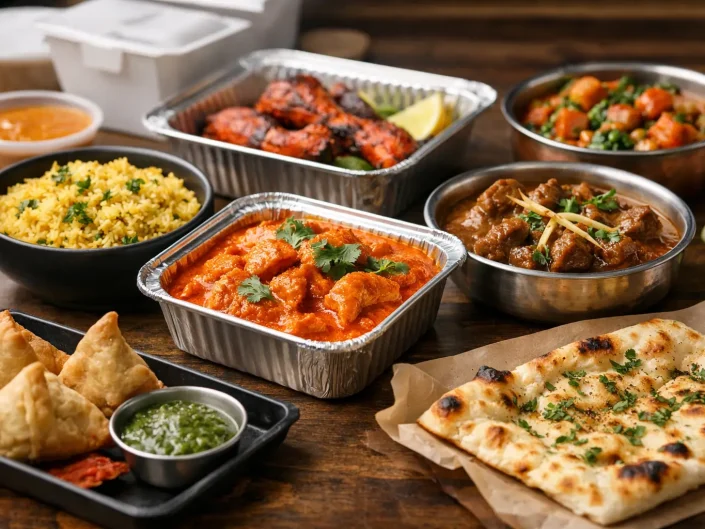 Indian Takeaway Done With Restaurant Quality